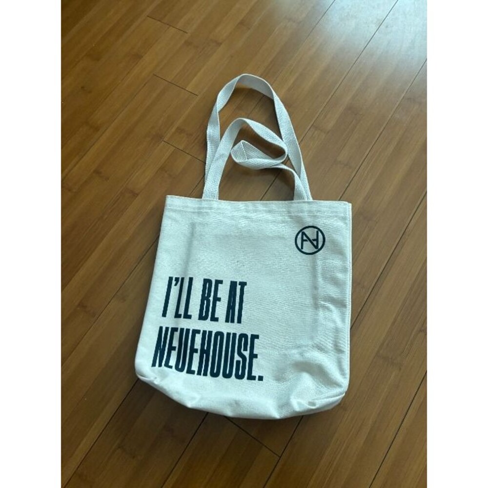 I'll be at Neuehouse Beige Tote New